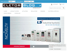 Tablet Screenshot of eletor.com